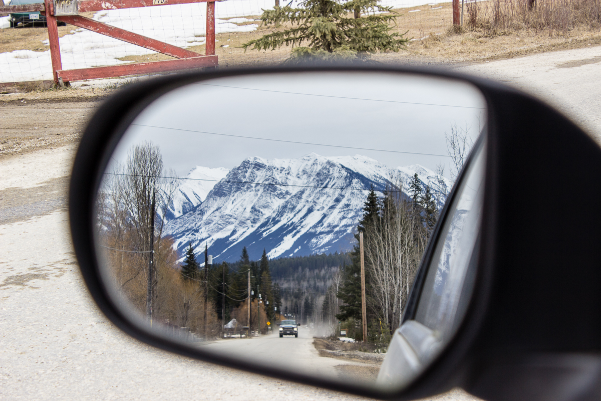 The Rocky Mountians near Golden